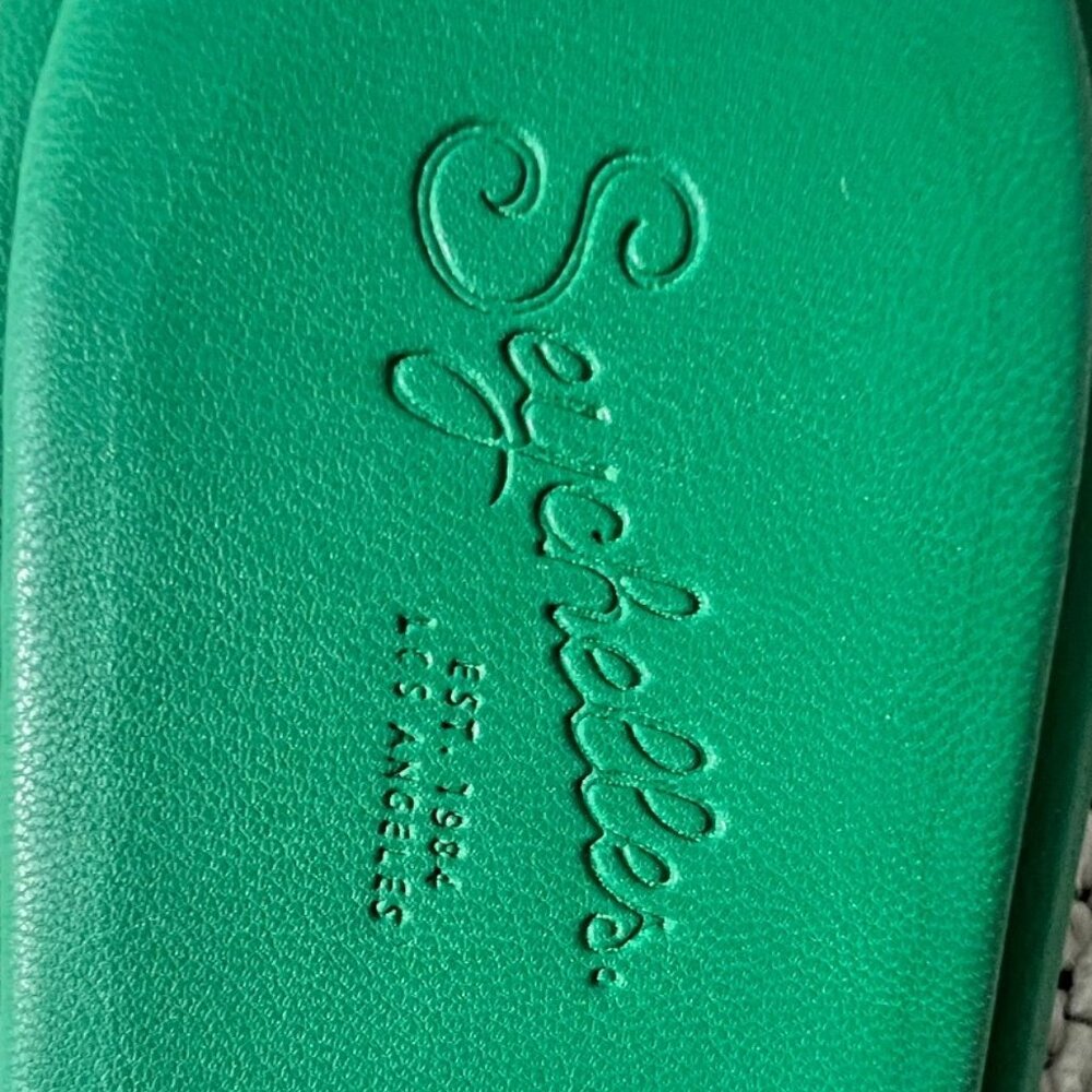 Seychelles Bellissima Braided Slide Green - Picture 5 of 8
